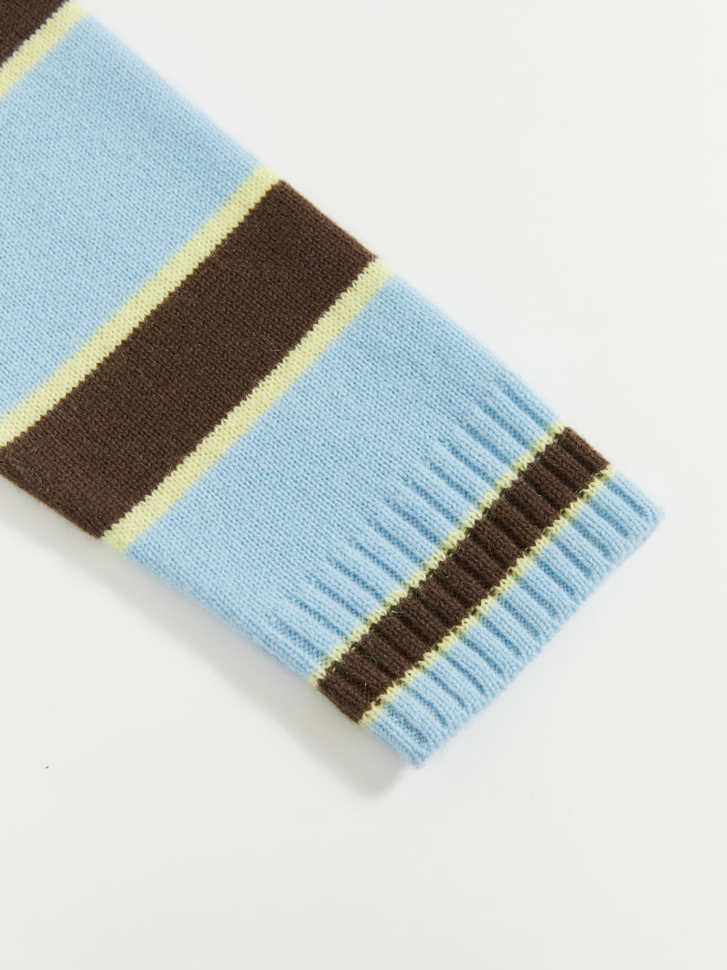 Saddle Shoulder Stripe Sweater
