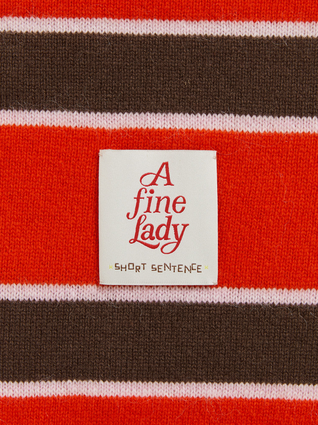 Saddle Shoulder Stripe Sweater