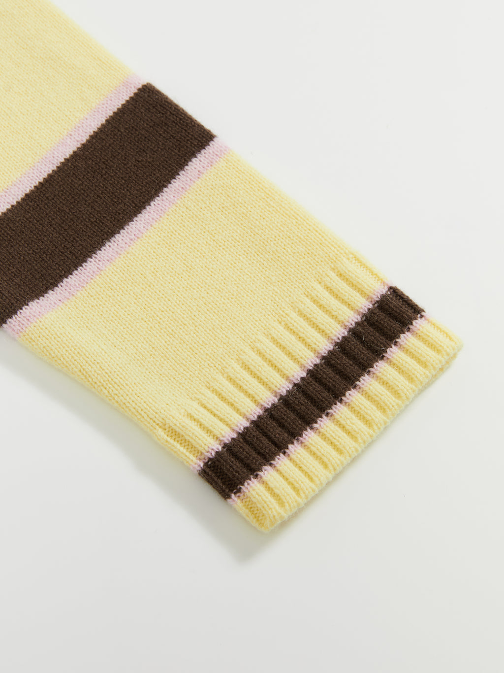 Saddle Shoulder Stripe Sweater