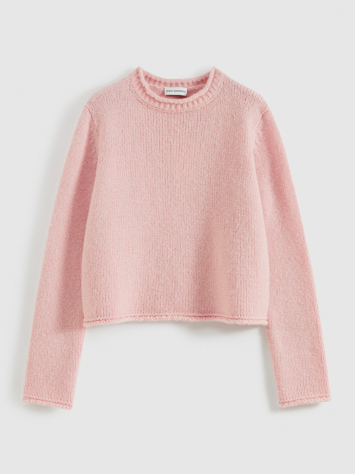 Heavy Gauge Rolled Edge Knit Top