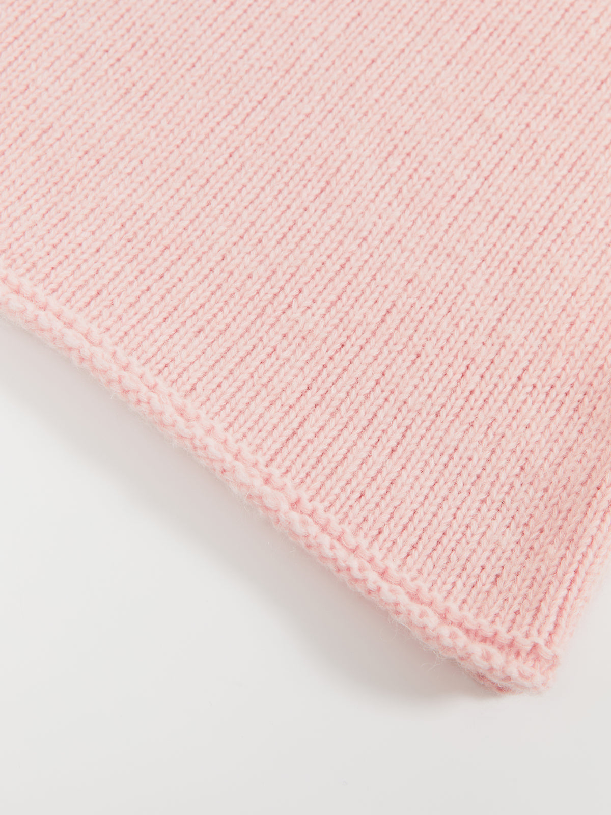 Heavy Gauge Rolled Edge Knit Top