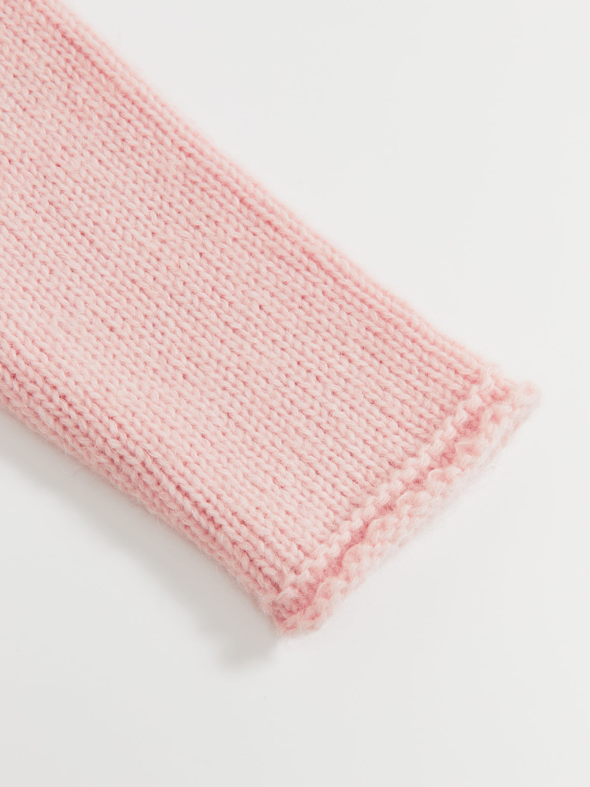 Heavy Gauge Rolled Edge Knit Top