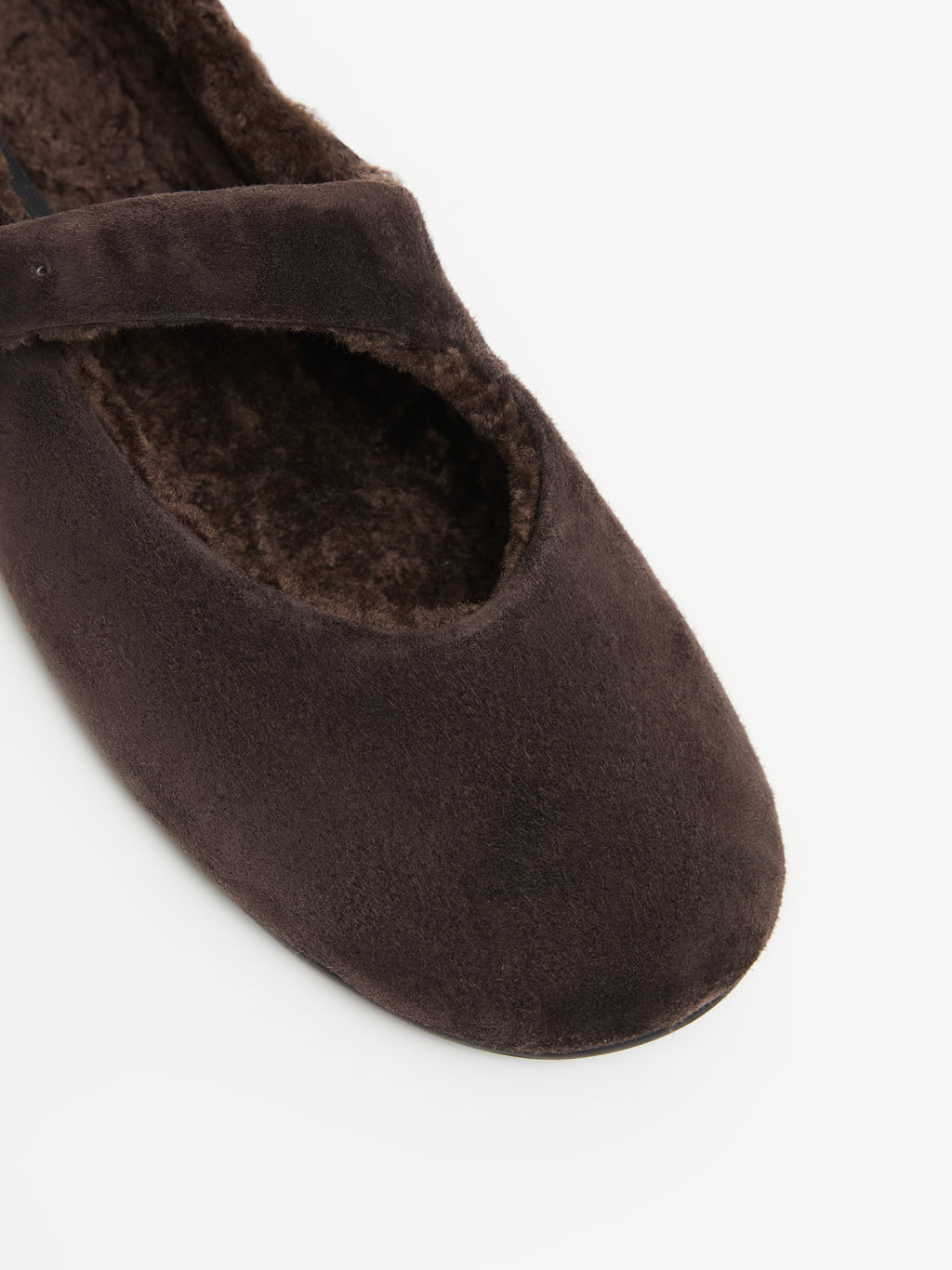Ballon Heart Brooch Ballet Flats