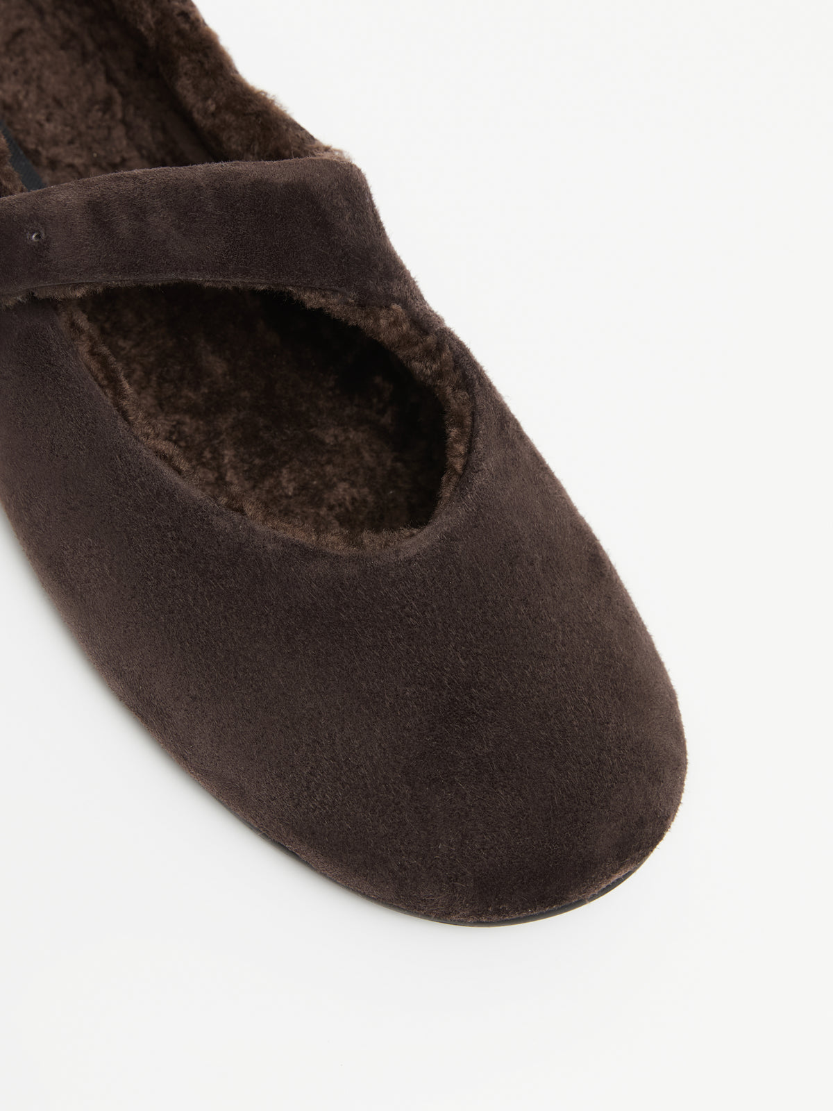 Ballon Heart Brooch Ballet Flats