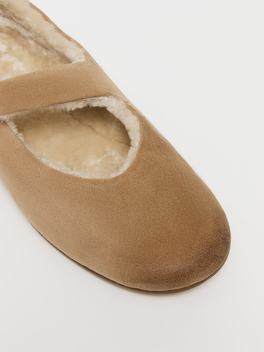 Ballon Heart Brooch Ballet Flats