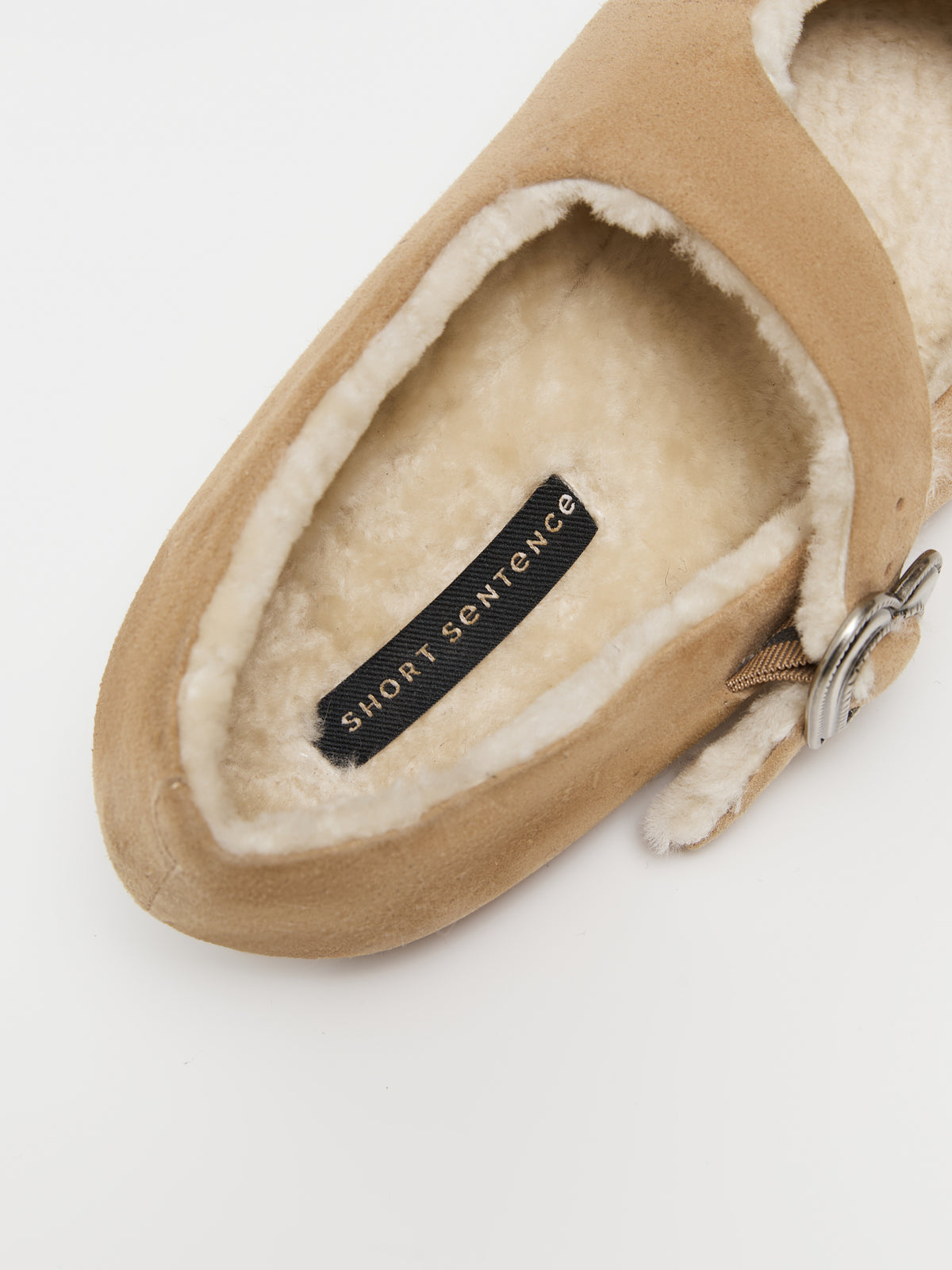 Ballon Heart Brooch Ballet Flats
