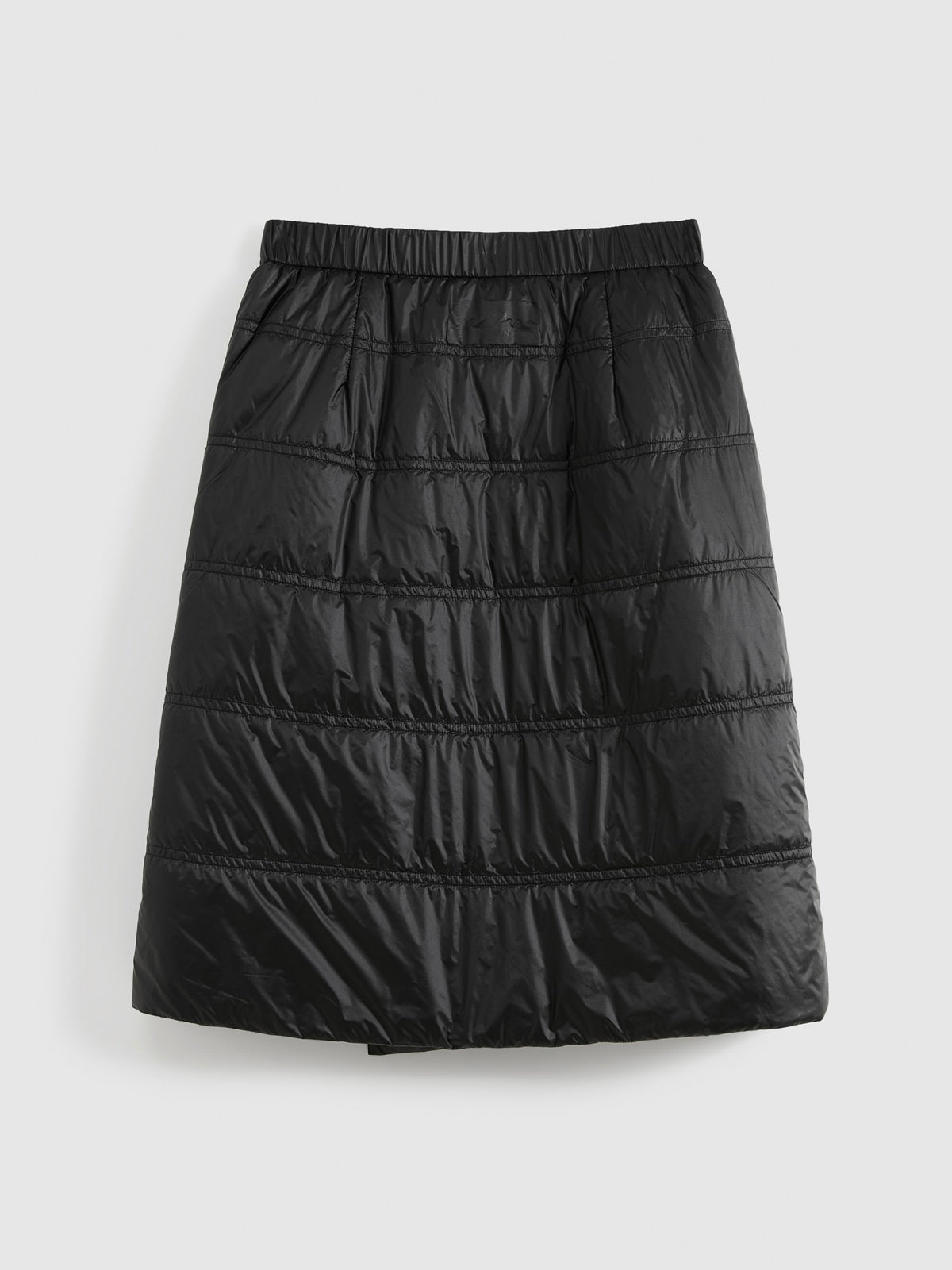 Elastic Waist Padded Skirt