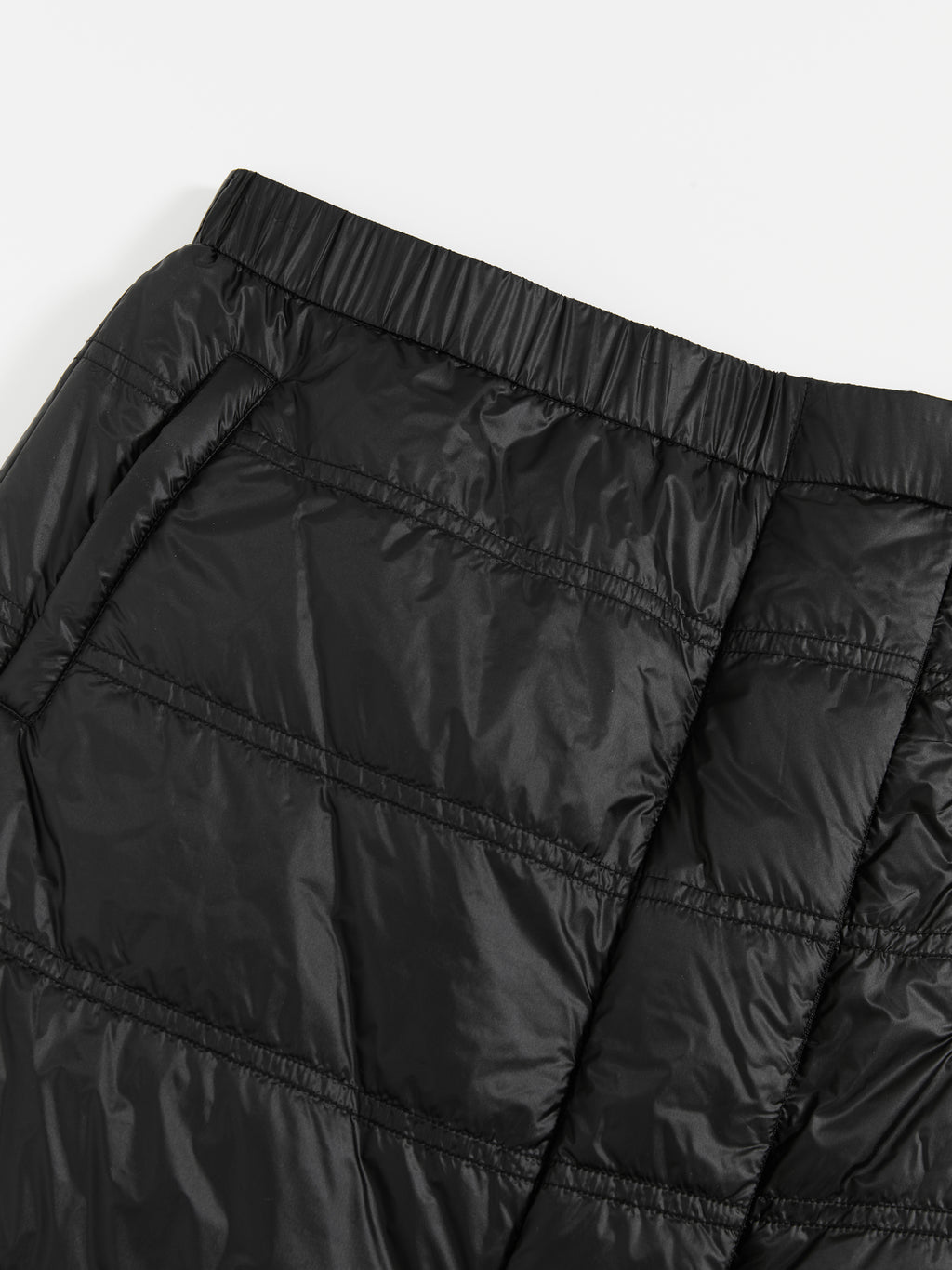 Elastic Waist Padded Skirt