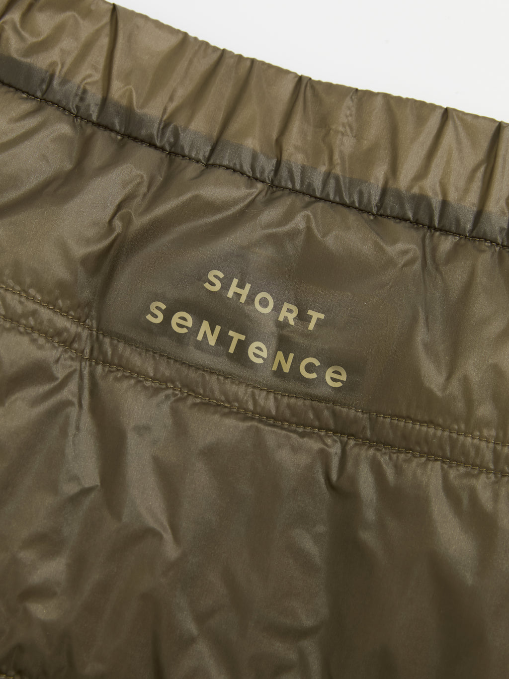 Elastic Waist Padded Skirt