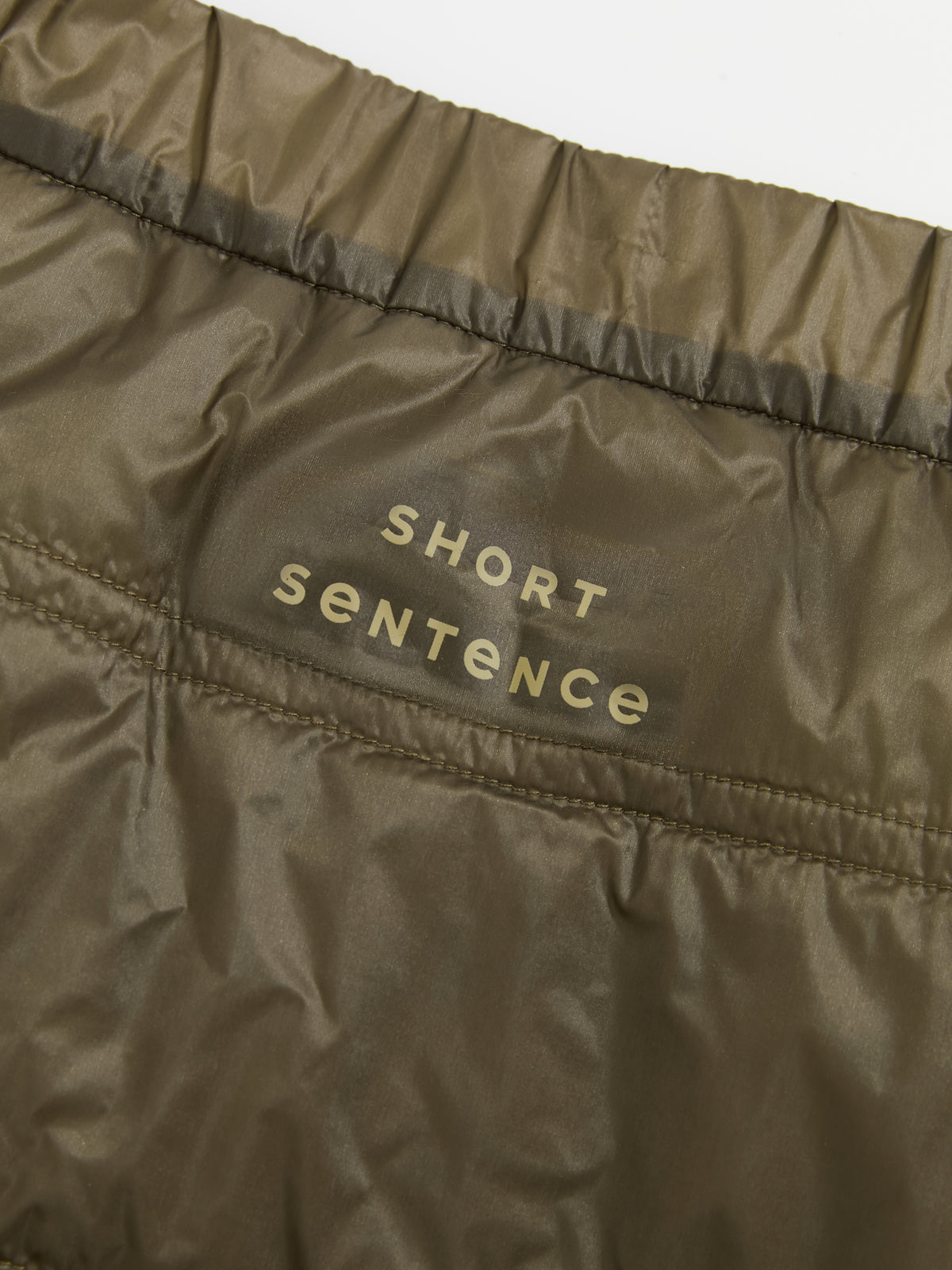 Elastic Waist Padded Skirt
