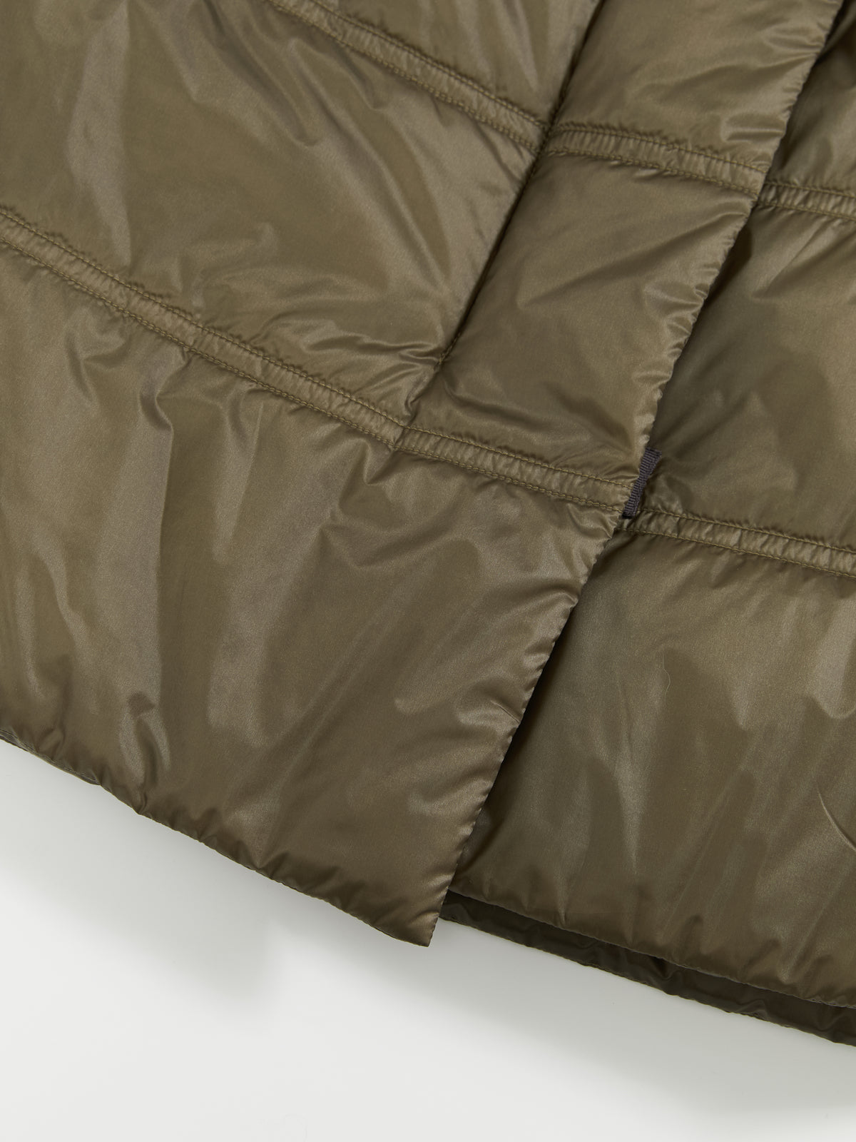 Elastic Waist Padded Skirt