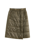 Elastic Waist Padded Skirt