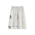 Pony Print Drawstring Skirt