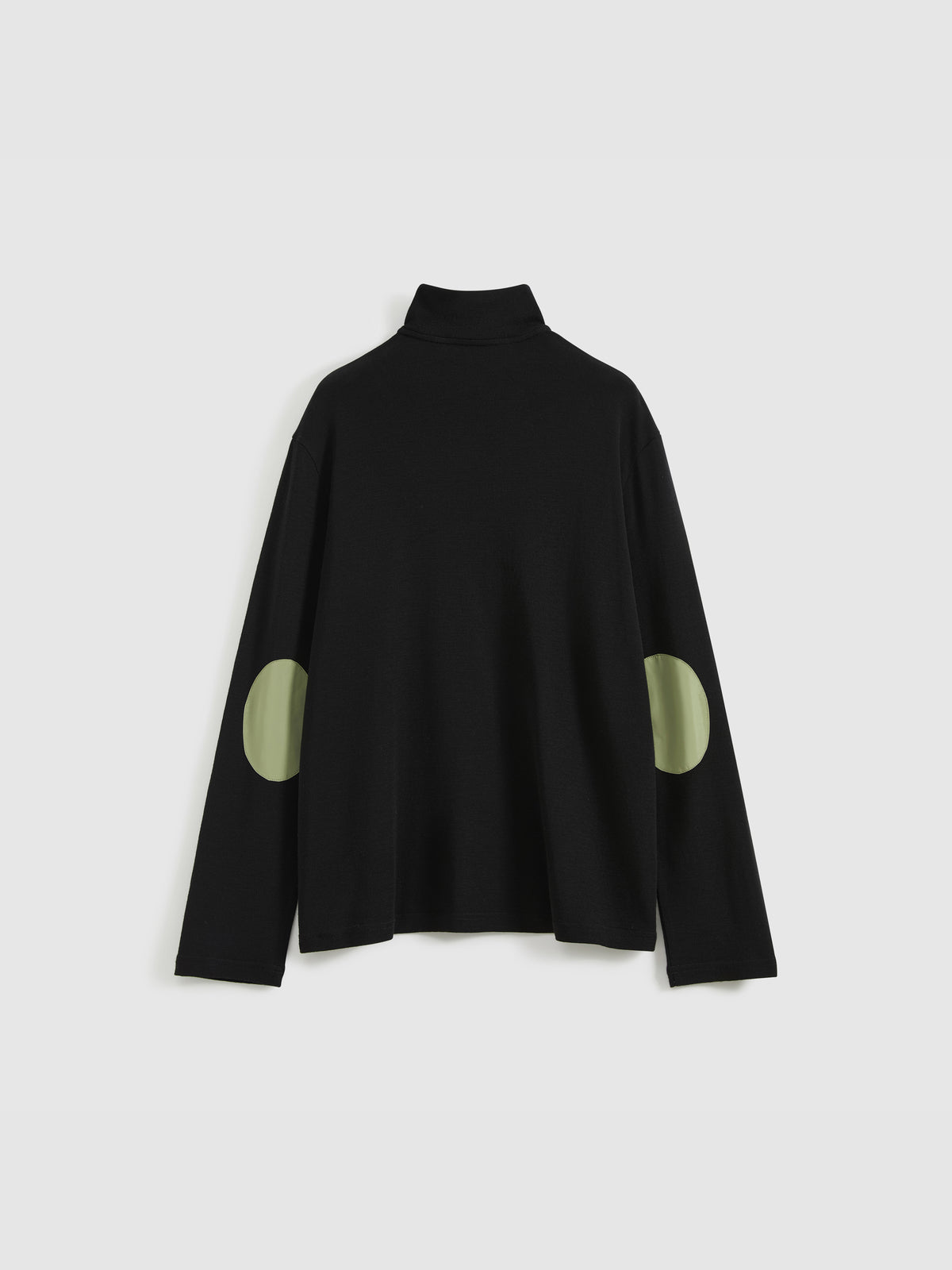 Patchwork Stand Collar Top