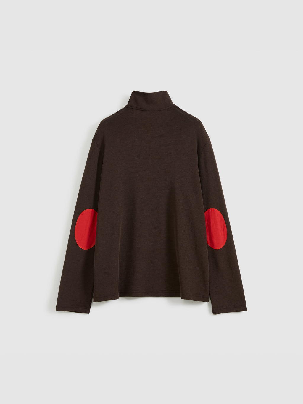 Patchwork Stand Collar Top