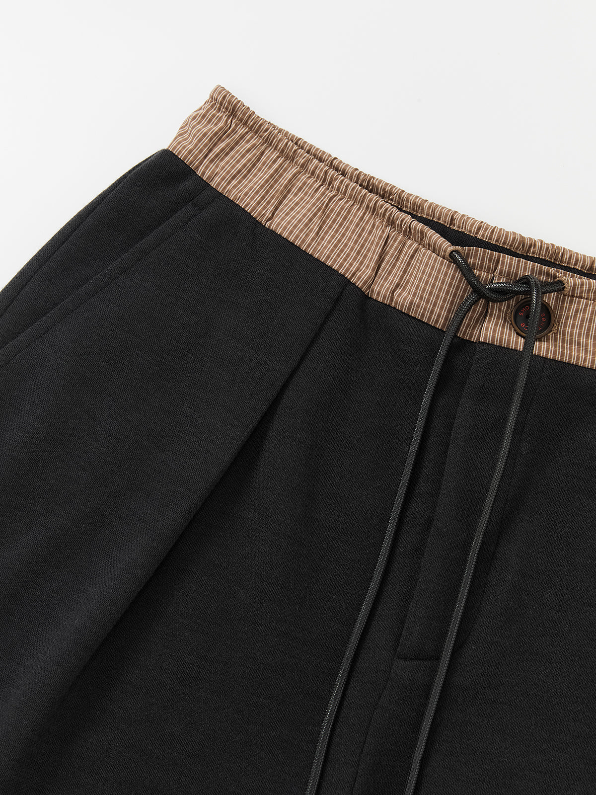 Micro-Cocoon Pleated Capri Pants