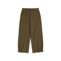 Corduroy Cuffed Straight Pants