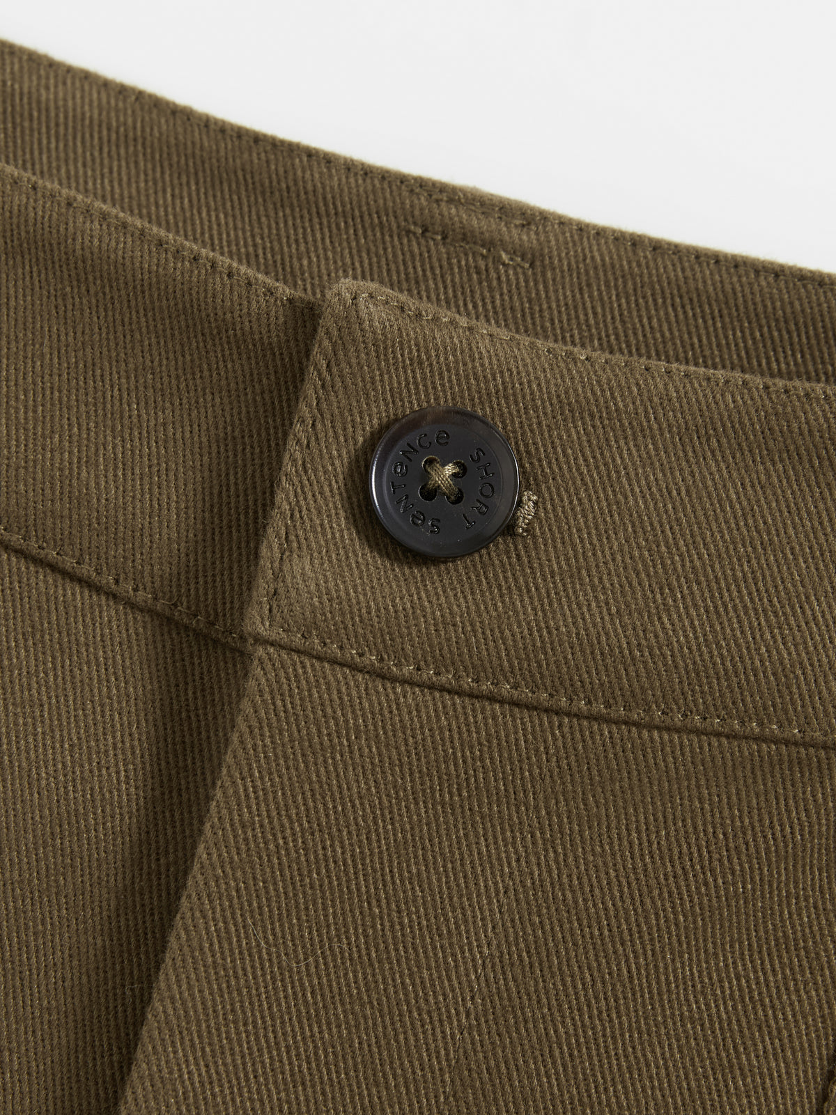 Corduroy Cuffed Straight Pants