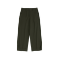Corduroy Cuffed Straight Pants