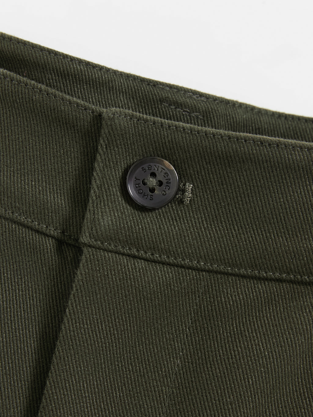 Corduroy Cuffed Straight Pants