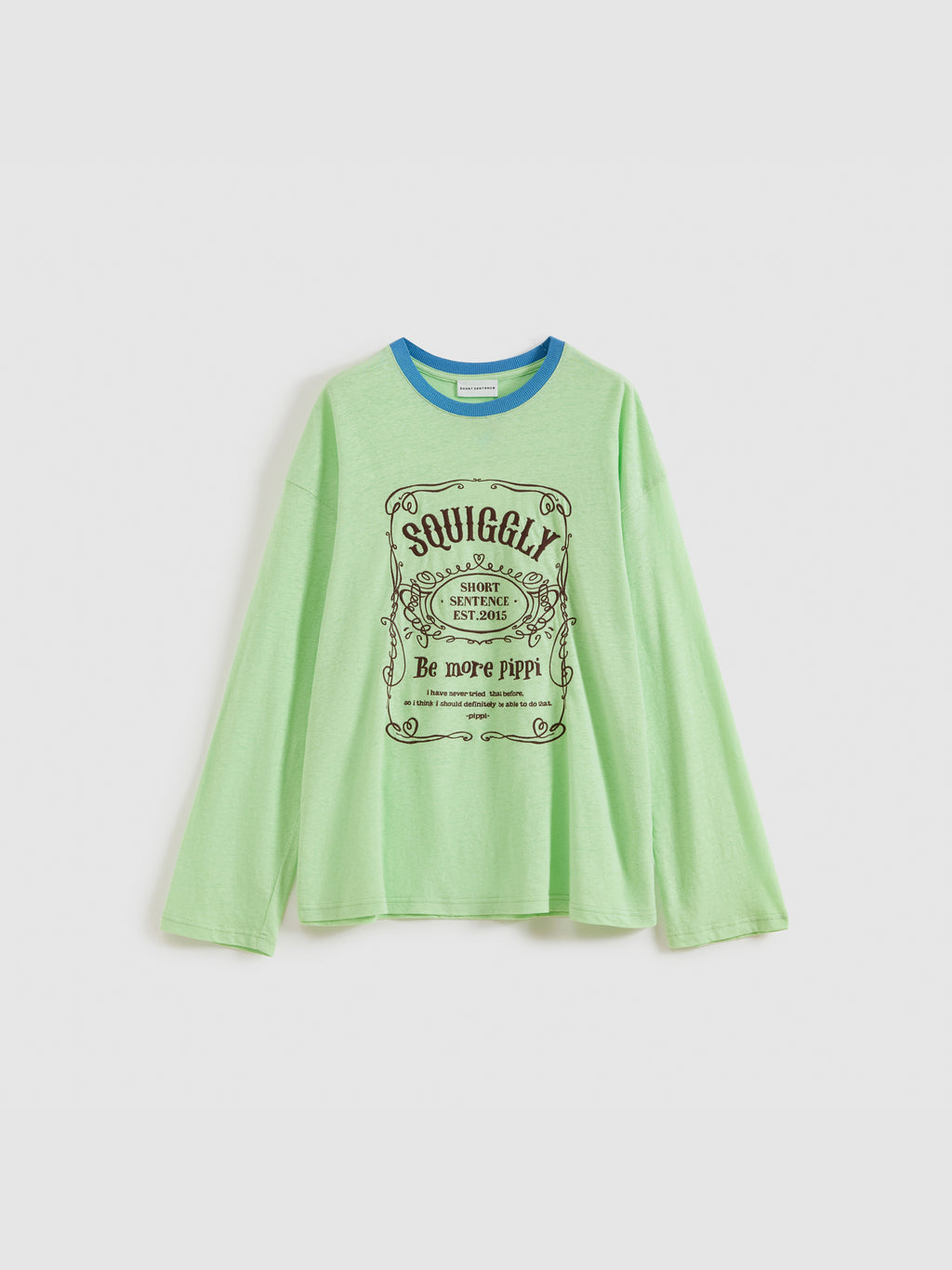 Loose-Fit Color-Block Embroidered T-Shirt