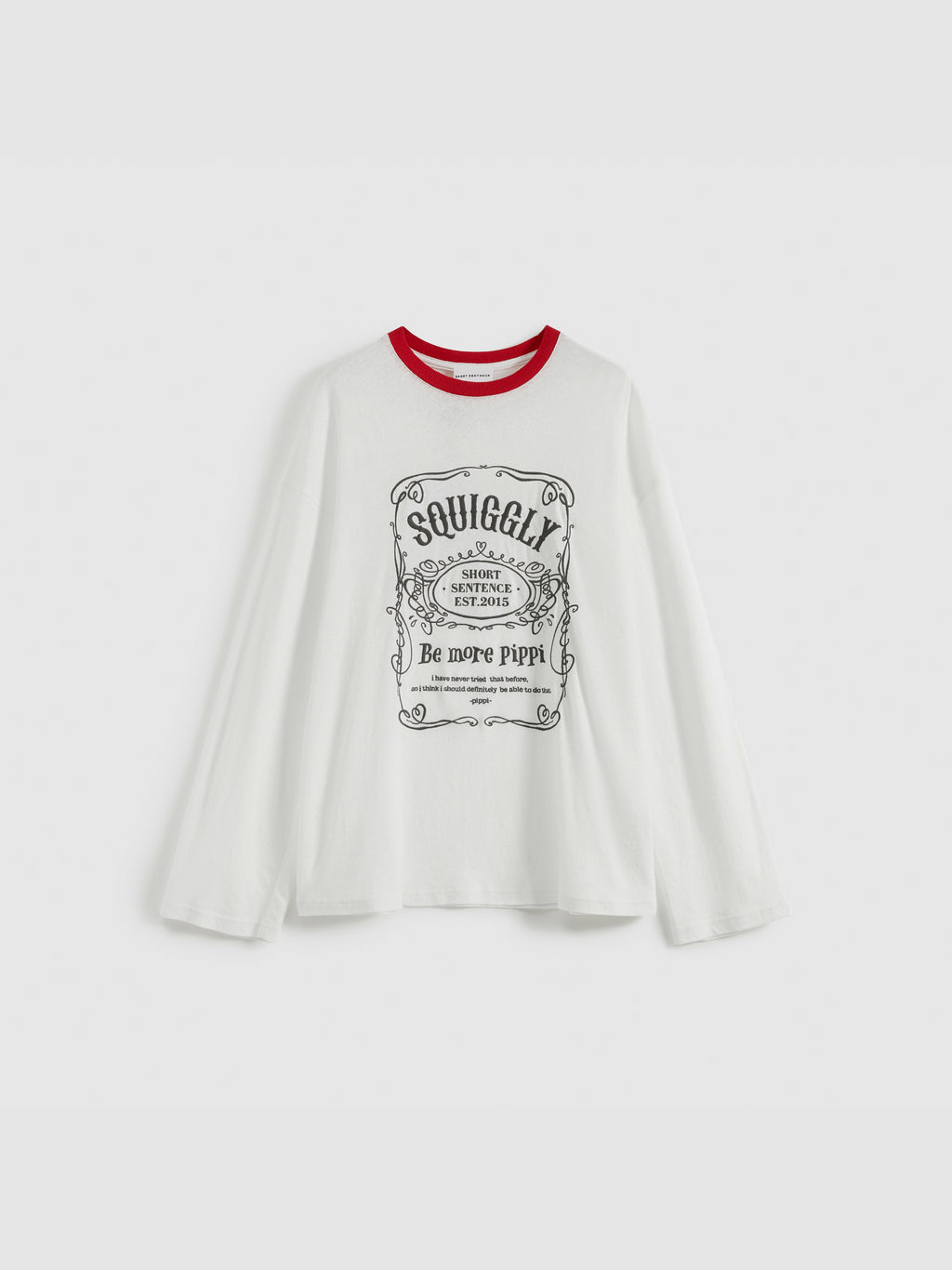 Loose-Fit Color-Block Embroidered T-Shirt