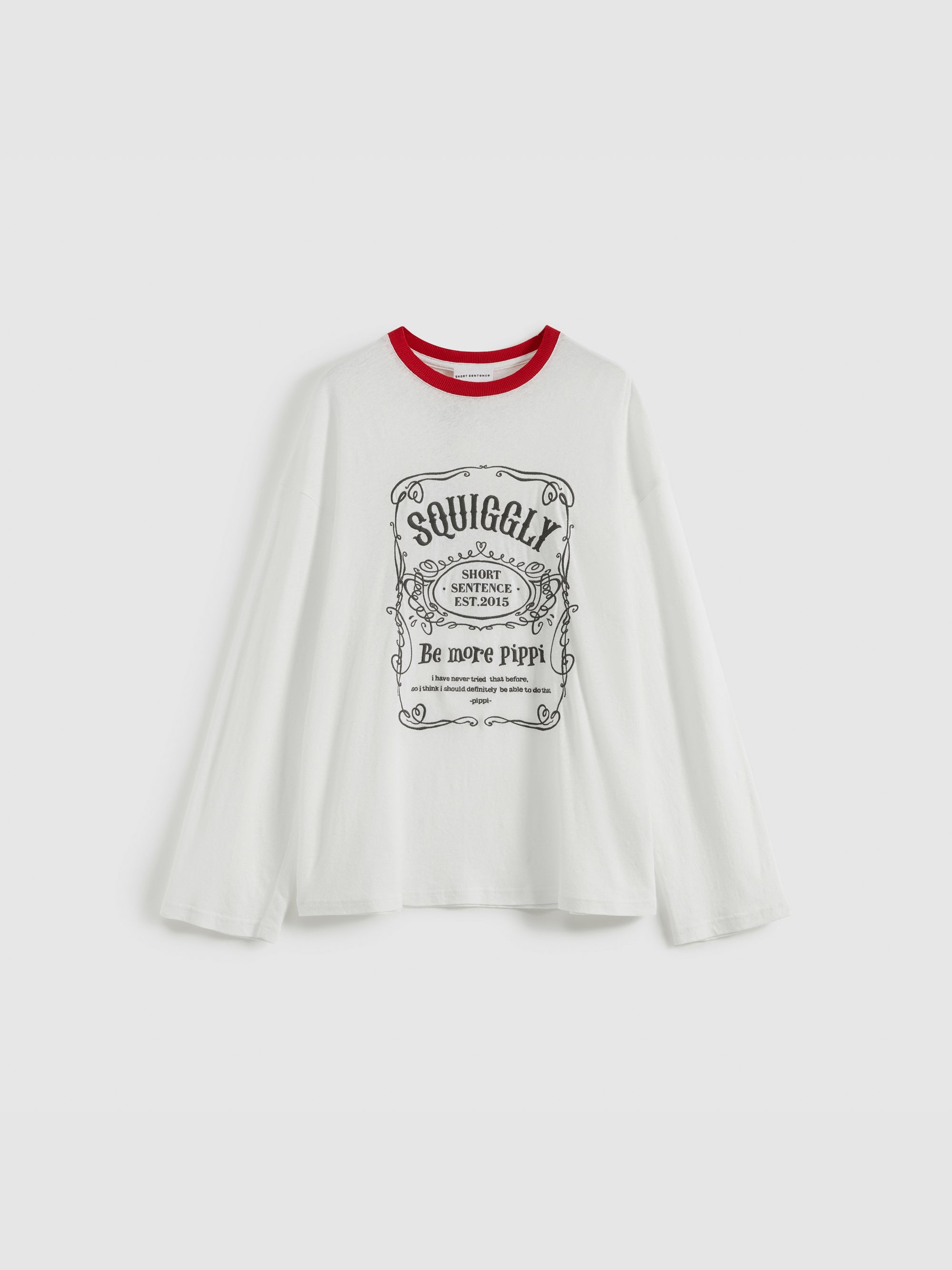 Loose-Fit Color-Block Embroidered T-Shirt