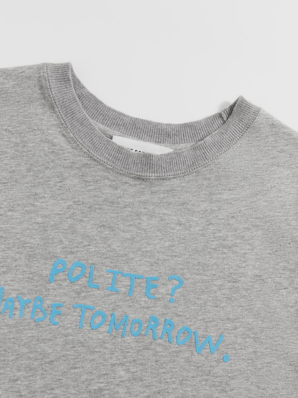Color-Block Flocked Print T-Shirt