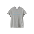 Color-Block Flocked Print T-Shirt