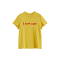 Color-Block Flocked Print T-Shirt