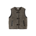 Vintage Fleece Zip Vest