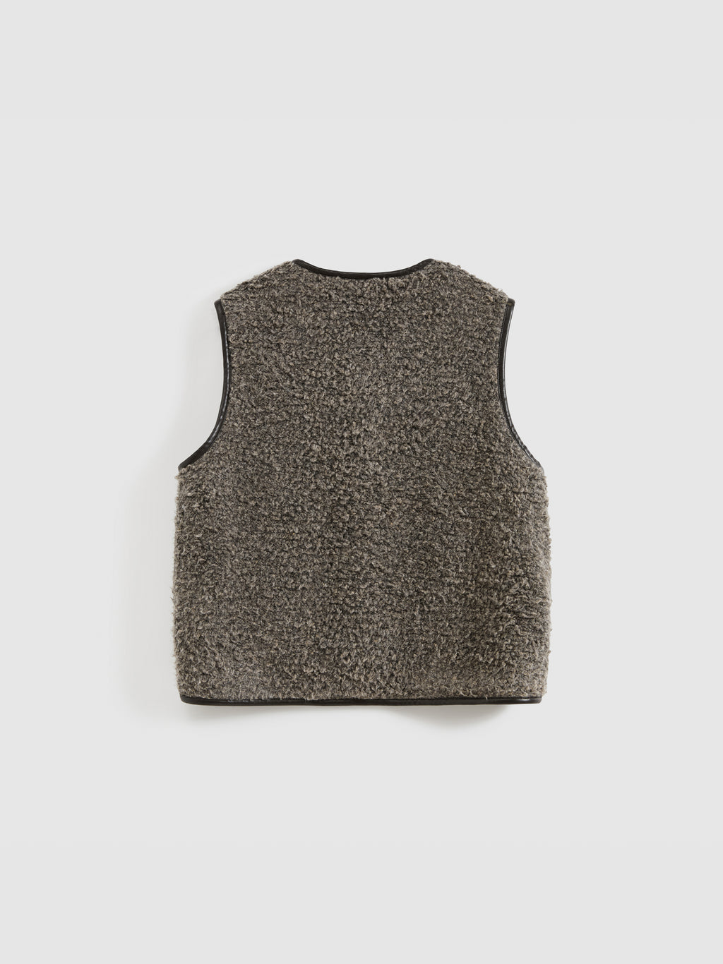 Vintage Fleece Zip Vest