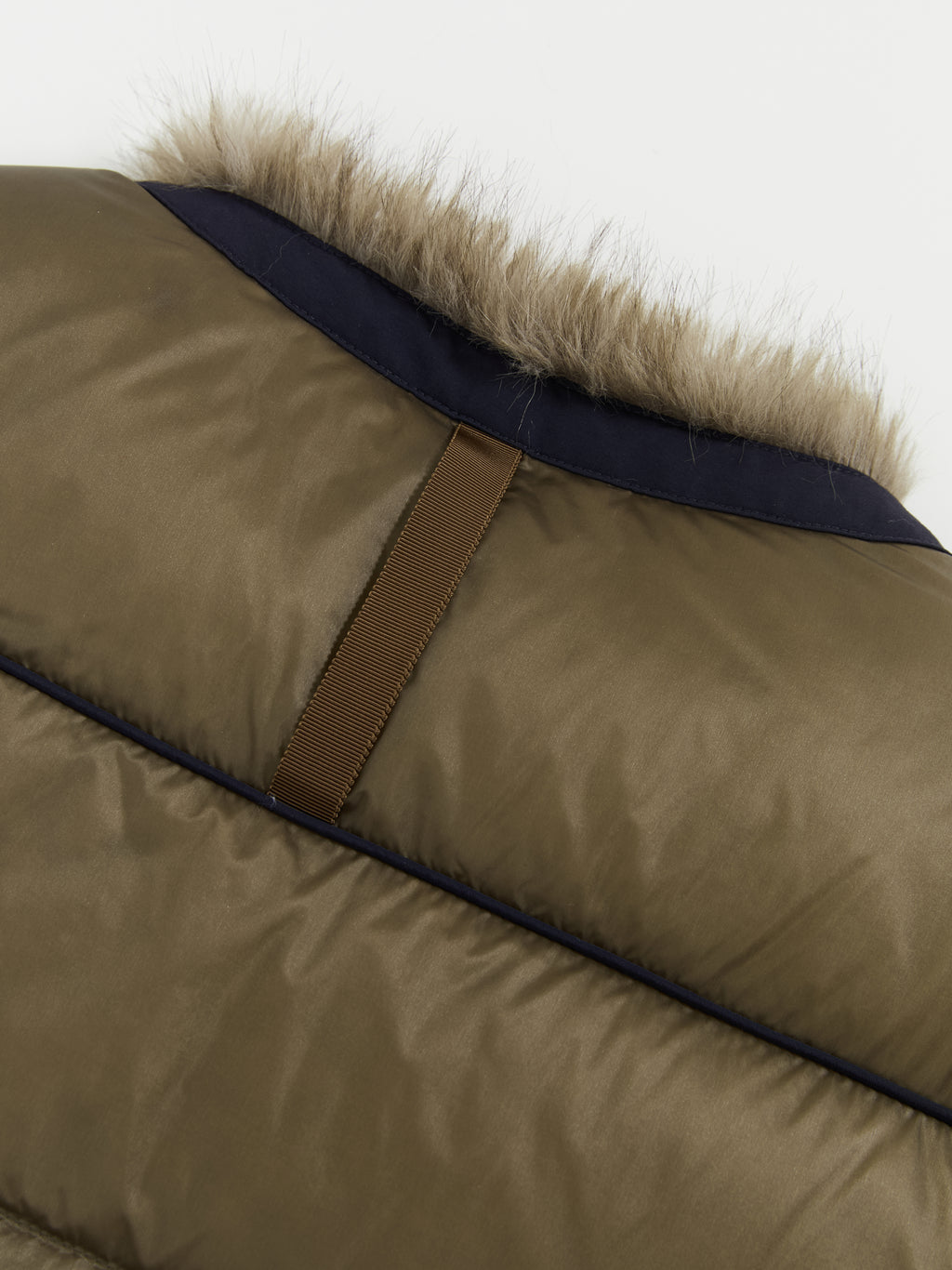 Reversible Faux-Fur Down Vest