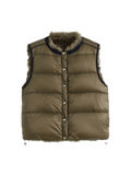 Reversible Faux-Fur Down Vest