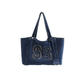 SS‑Logo Denim Bag