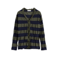 Crinkle Striped Cardigan