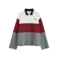 Contrast Color Polo Shirt