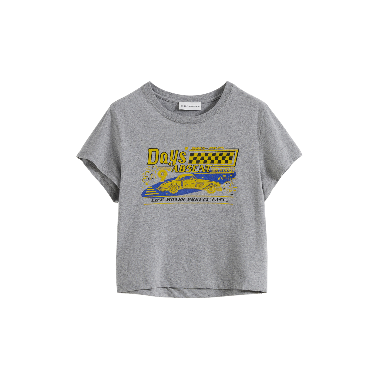 Vintage Car Print Baby Tee