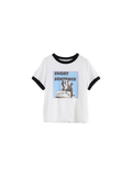 Colorblock Poster Print T-shirt