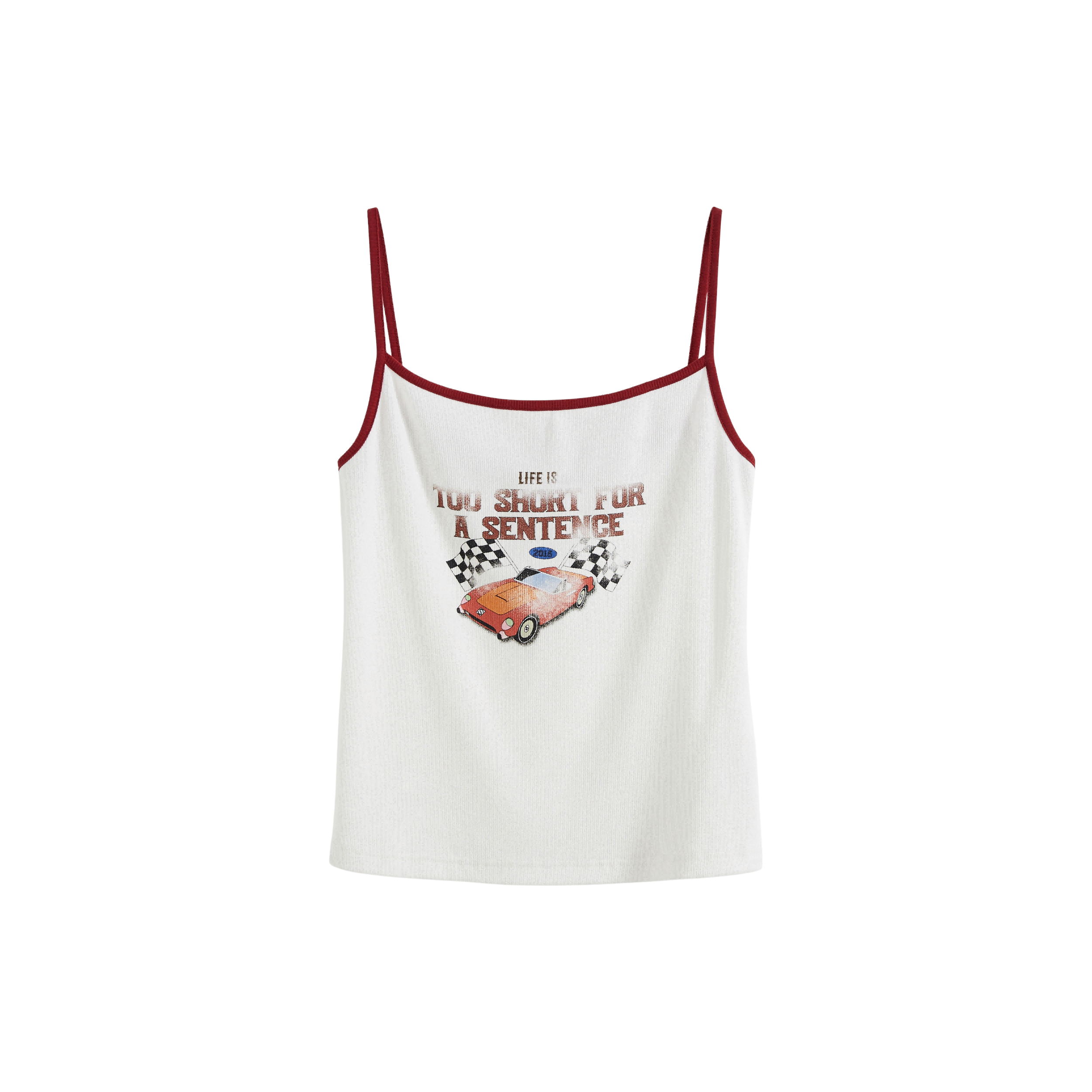 Printed Slim‑fit Tank Top