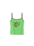 Printed Slim‑fit Tank Top