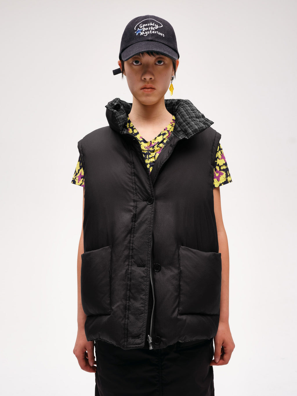 Reversible A-Line Down Vest - 6