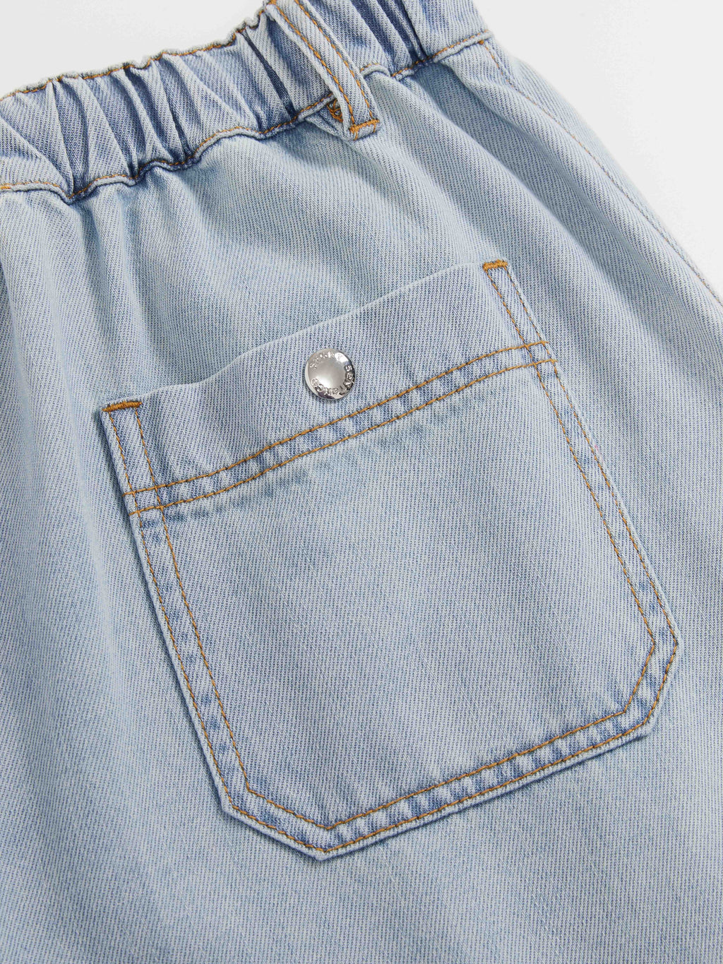 Drawstring Tencel Denim Jeans - 6