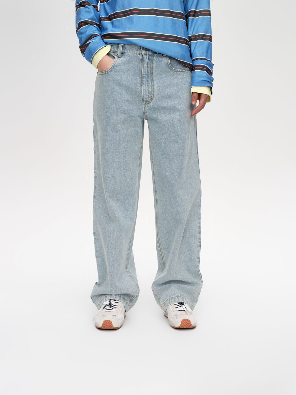 Low‑Rise Work Jeans - 1