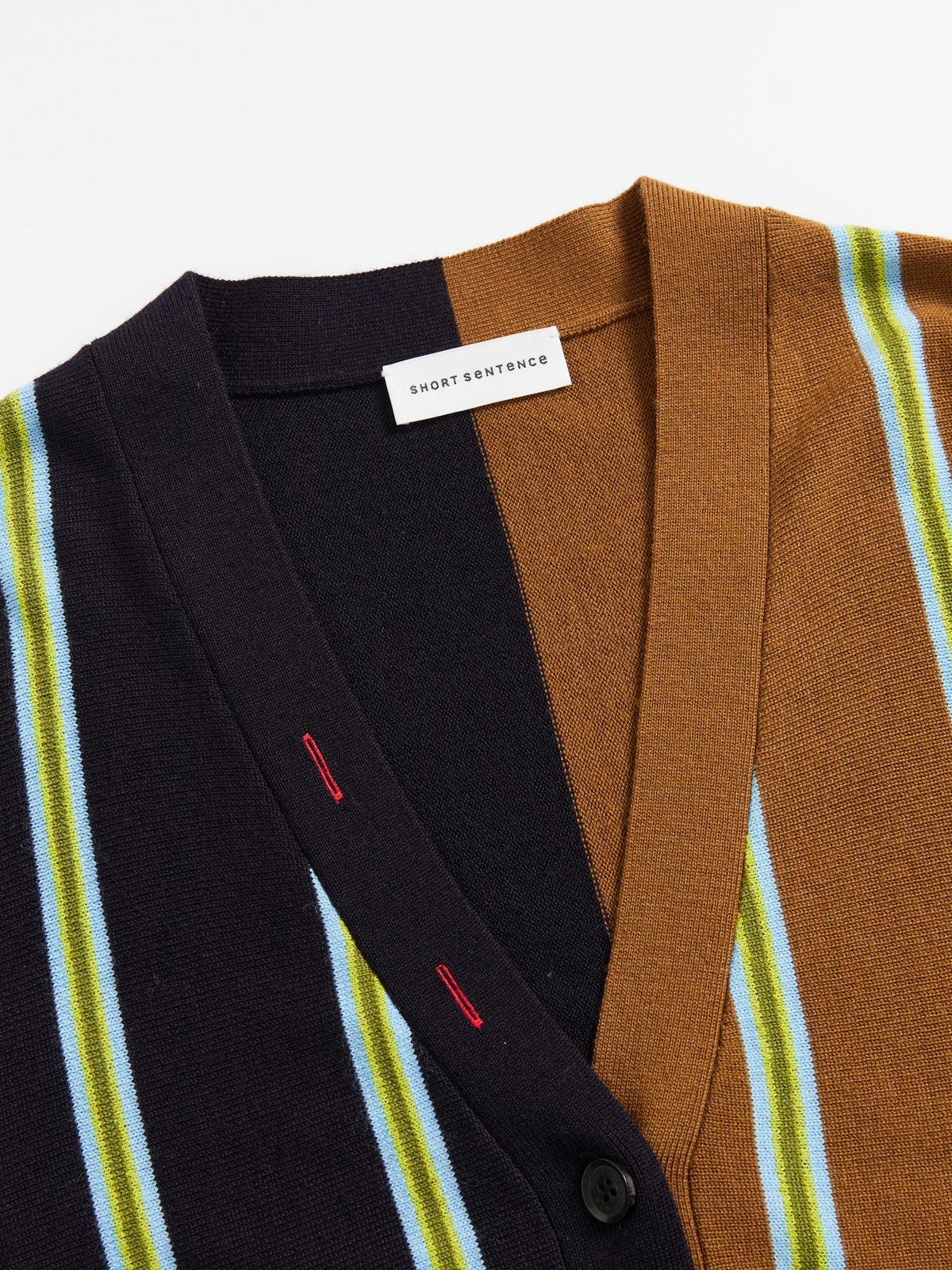 Colorblock Stripe Cardigan - 4
