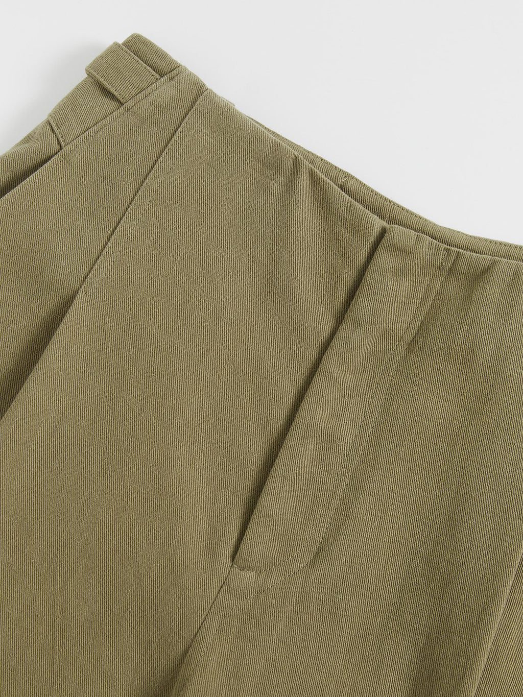 Cuffed Pleat Trousers - 4