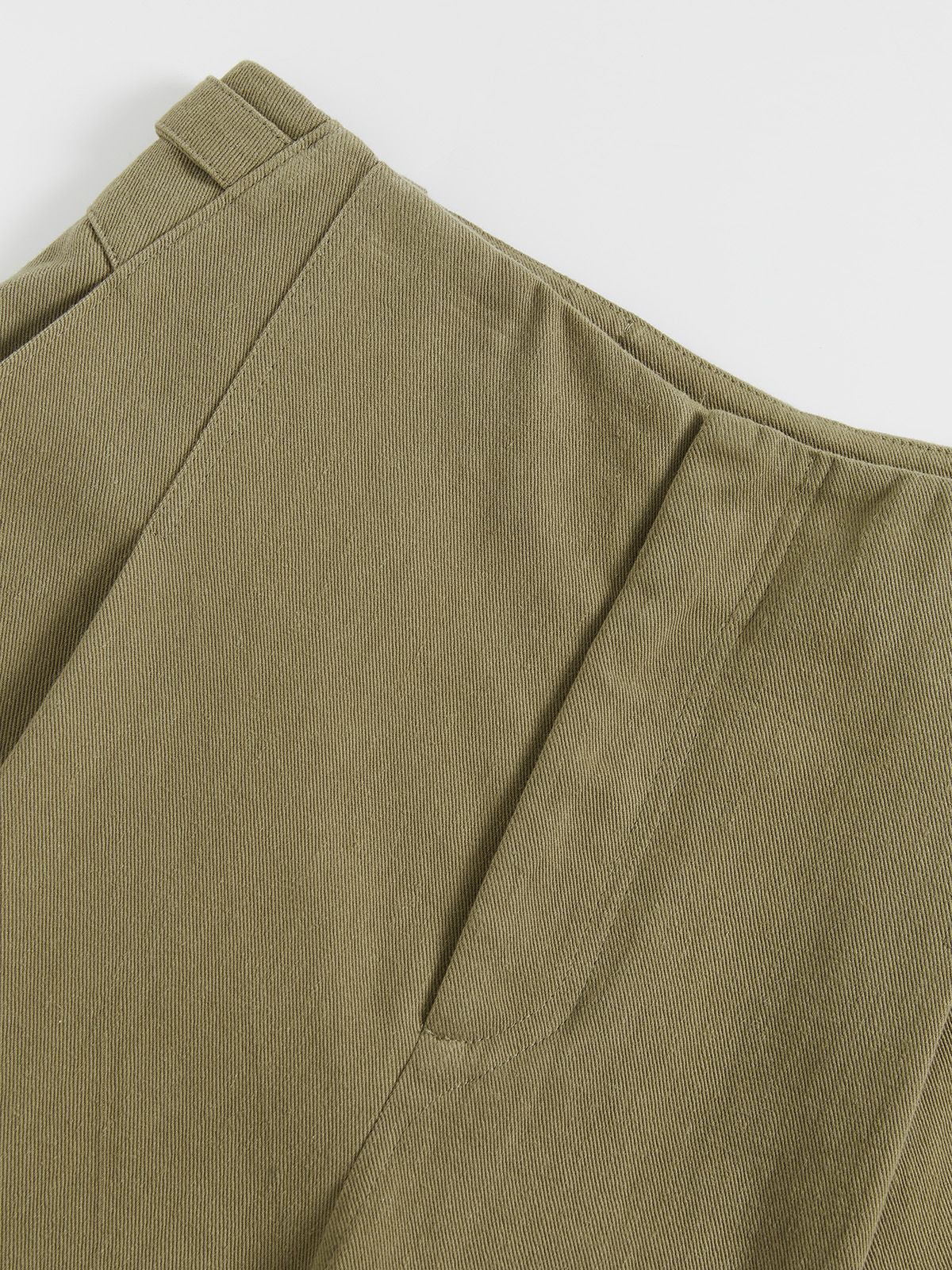 Cuffed Pleat Trousers - 4