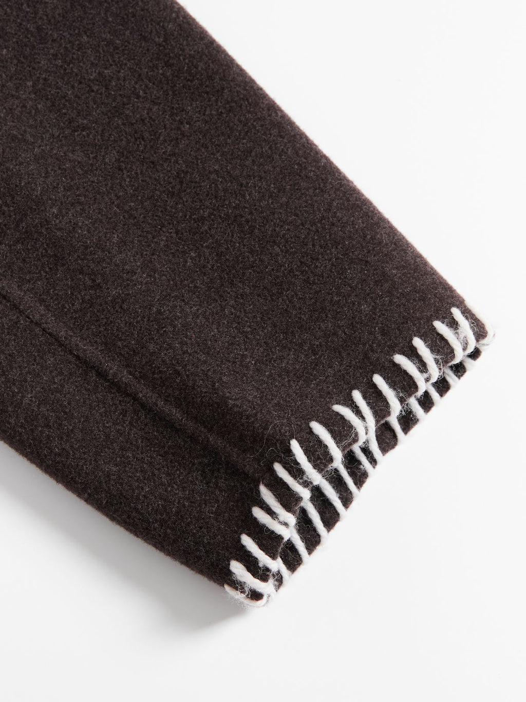 Scarf Double-Face Coat - 5