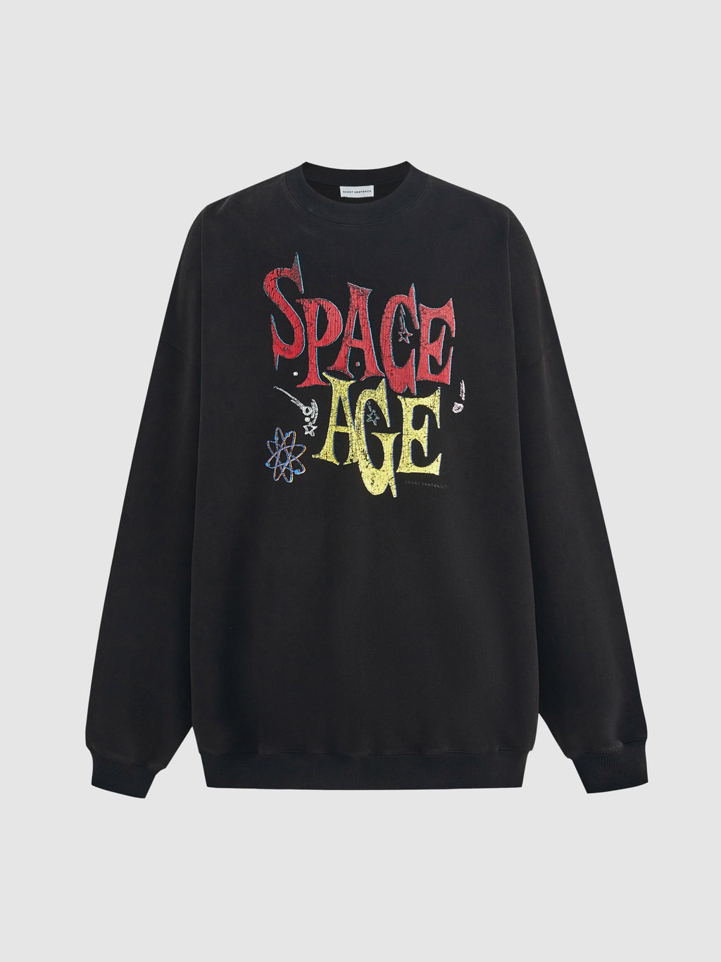 Distressed Space Age Sweatshirt - 5
