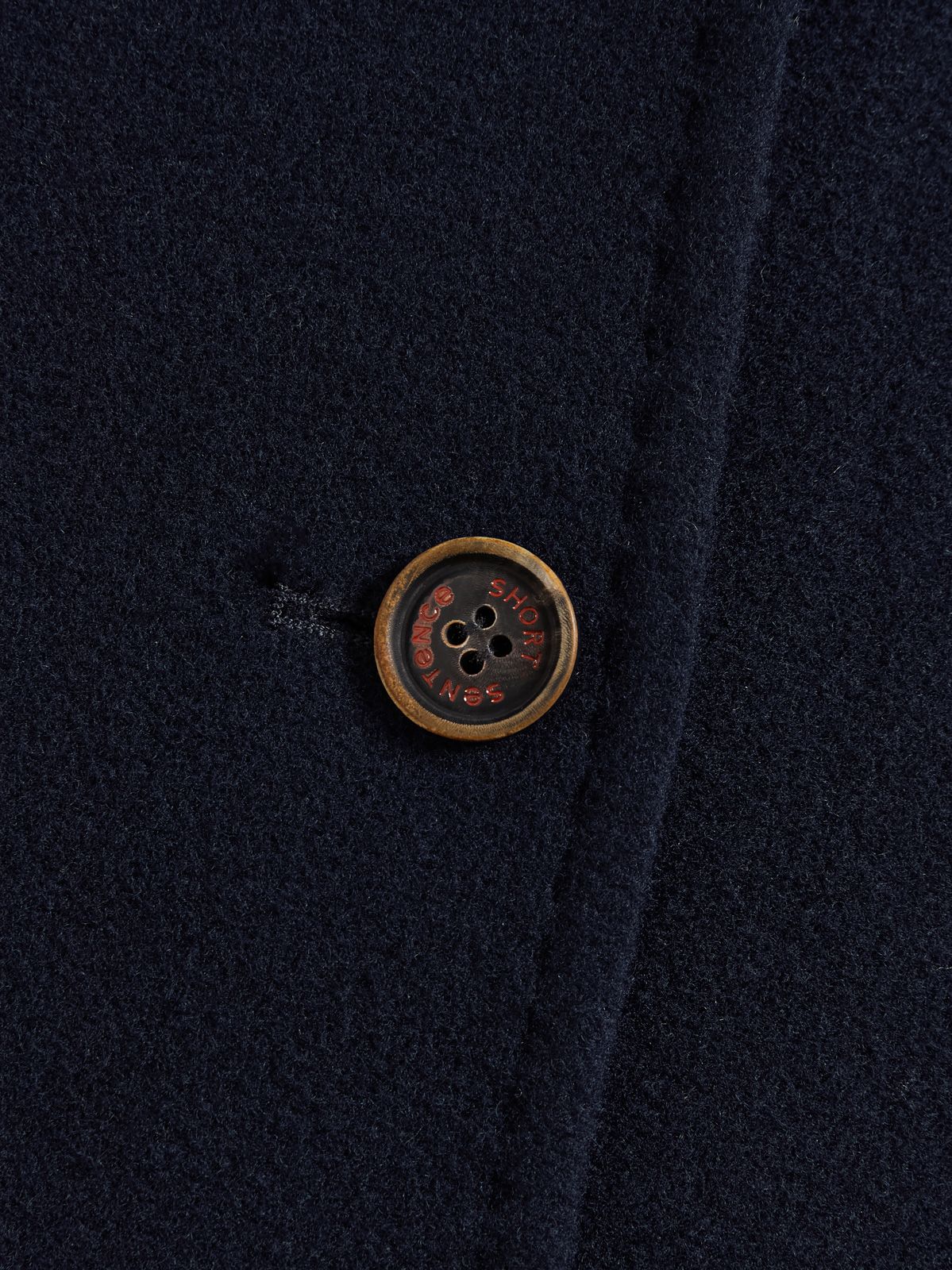 Knitted Lapel Double-Face Coat - 4